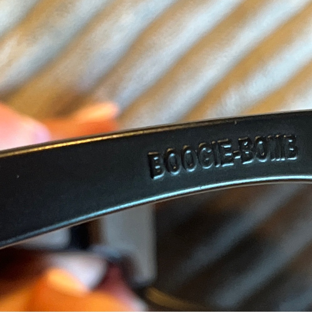 Bomber Boogie Bomb Black Rectangle Bg103 Sunglasses 138-0-150 - Picture 9 of 11